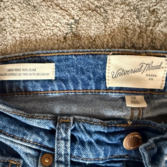 Universal Thread High Rise Blue Jeans - Picture 3 of 4